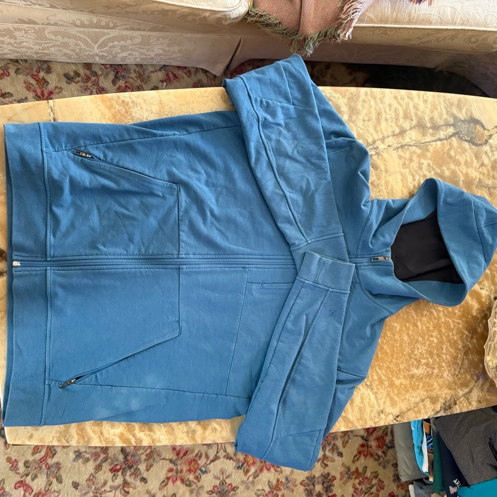 Lululemon Blue Hooded Jacket